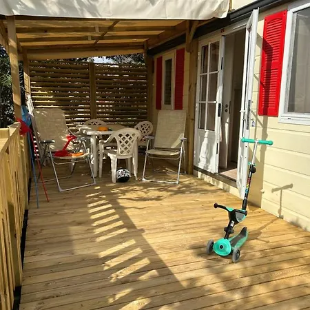 Les Mobil Homes De Naka, 6 Places, Tv, Clim, Entree Offerte Pour Un Adulte Pour La Reserve Africaine De Sigean